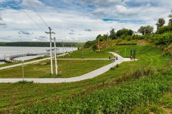 Вознесенское озеро неподалёку от отеля Усадьба